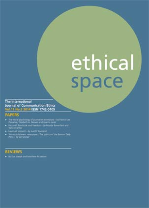 Ethical Space Vol. 11 Issue 3